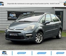 CITROEN C4 PICASSO CITROEN C4 PICASSO PHASE 2 - 1.6 THP 16V - 155 CV - BOITE AUTO BMP6 - FINITION EXCLUSIVE - GARANTIE 3 MOIS