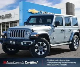 JEEP WRANGLER CONVERTIBLE UNLIMITED 2021 JEEP WRANGLER UNLIMITED SAHARA