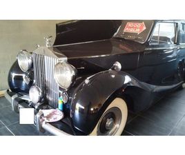ROLLS ROYCE SILVER WRAITH 1952 ROLLS ROYCE SILVER WRAITH NOIR MANUEL, 4 VITESSES CO...