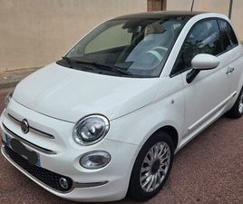 FIAT 500 LOUNGE DUALOGIC 69CV BOÎTE AUTO TOIT PANORAMIQUE
