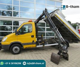 IVECO DAILY IVECO DAILY - 65C15 KIPPER + HIAB 044 KRAAN KRAN CRANE