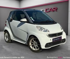 SMART FORTWO 1.0 MHD CABRIOLET - BLUETOOTH - CLIM - GPS - GARANTIE 12 MOIS