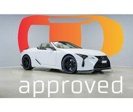 LEXUS LC LC 500 LC500 CONVERTIBLE BESPOKE BLACK EDITION | AED 6,233 PM | UP TO 3 YEARS WARRANTY UNLIMITED | GCC