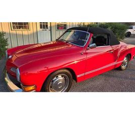 VOLKSWAGEN KARMANN GHIA 1974 VW KARMANN GHIA CONVERTIBLE