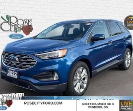 FORD EDGE 2022 FORD EDGE TITANIUM AWD