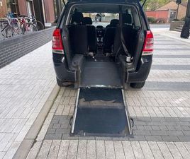 VAUXHALL ZAFIRA 1.8 16V EXCLUSIV MPV 5DR PETROL MANUAL EURO 5 (140 PS)