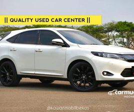 TOYOTA HARRIER ( TDP 60JT ) TOYOTA HARRIER 2.0L PREMIUM SOUND FACELIFT CBU 2014 PUTIH KONDISI ISTIMEWA DAN DIJAMIN SIAP PAKAI #KAWANMOBILBEKAS