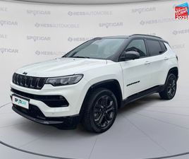 JEEP COMPASS 1.3 TURBO T4 190CH PHEV 4XE 80TH ANNIVERSARY AT6 EAWD TOUVRANT CAMERA D'OCCASION - HESS AUTOMOBILE