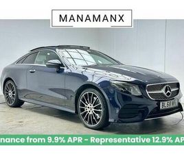 MERCEDES-BENZ E-CLASS 3.0 E450 V6 AMG LINE (PREMIUM PLUS) COUPE 2DR PETROL G-TRONIC+ 4MATIC EURO 6 (START/STOP) (367 PS)