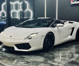 LAMBORGHINI GALLARDO SPYDER LP 560-4 7,000 KM AÑO:2009