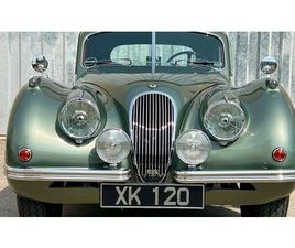 1951 JAGUAR XK120 VERT MANUEL CONDUITE À GAUCHE IN ITALIE...