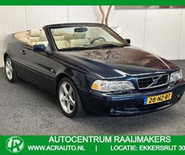 VOLVO C70 CABRIOLET VOLVO C70 CONVERTIBLE 2.0 T TOURER BLACK YOUNGTIMER !!! CLIMATE CONTROL STOELVERWARMING ELEKTRISCHE KAP RADIO/CD PDC MISTLAMPEN VOOR ZEER MOOI !! 3010