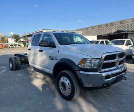 RAM TRUCKS RAM 5500 RAM 2018 RAM 5500 CREW CAB 4X4 CHASIS DIÉSEL 2018 RAM 5500 CREW CAB 4X4 CHASIS DIÉSEL