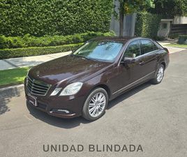 MERCEDES BENZ E500 GUARD VR4 BLINDADO 2010