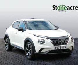 NISSAN JUKE 2022 NISSAN JUKE 1.6 TEKNA SUV 5DR PETROL HYBRID AUTO EURO 6 (143 PS) HATCHBACK PETROL/ELECTRIC H...