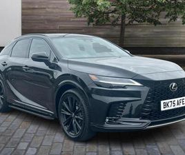 LEXUS RX 2025 LEXUS RX 500H 2.4 DIRECT4 F-SPORT 5DR AUTO SUV HYBRID AUTOMATIC