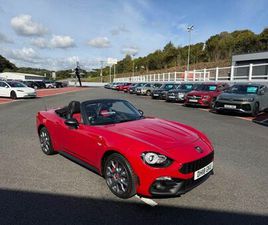 2018 18 ABARTH 124 SPIDER 1.4 MULTIAIR CONVERTIBLE 2DR PETROL AUTO EURO 6 (170 PS)