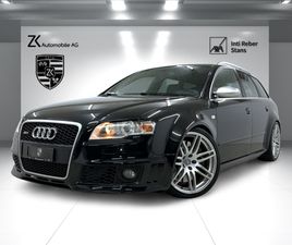 RS4 AVANT 4.2 V8 420PS PHANTOM BLACK PEARL QUATTRO | SCHIEBEDACH / SOLAR | BOSE SOUNDSYSTEM | XENON | LEDER | KÜHLBOX | UVM...