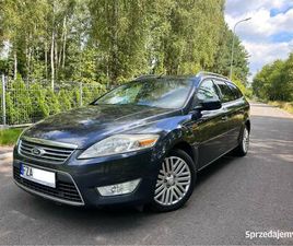 FORD MONDEO SW LADNY FORD MONDEO MK4 KOMBI 1.8 TDCI GHIA IV W PIĘKNYM KOLORZE 2008R HAK LIPINKI LUŻYCKIE - SPRZEDAJEMY.PL