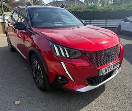 PEUGEOT 2008 E-2008 50KWH GT PREMIUM AUTO 5DR (7KW CHARGER)