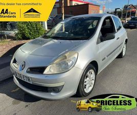 RENAULT CLIO RENAULT CLIO 1.2 16V EXTREME HATCHBACK 3DR PETROL MANUAL (139 G/KM, 75 BHP)