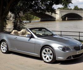 BMW SERIE 6 CABRIOLET 650 2006 BMW 6 SERIES 4.8 650I SPORT CONVERTIBLE AUTO