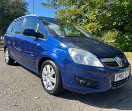 2010 VAUXHALL ZAFIRA 1.7 CDTI ECOFLEX DESIGN [110] 5DR MPV DIESEL MANUAL
