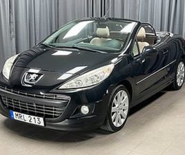 PEUGEOT 207 CC PEUGEOT 207 CC 1.6 VTI 120HK FARTHÅLLARE / SKINN / NYSERVAD