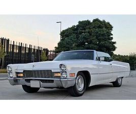 1968 CADILLAC DEVILLE BLANC AUTOMATIQUE, 3 VITESSES CONDU...