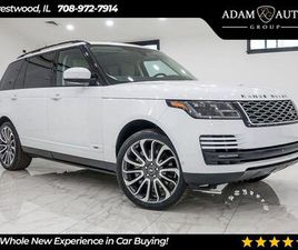 LAND ROVER RANGE ROVER LWB USED 2018 LAND ROVER RANGE ROVER 5.0L SUPERCHARGED LWB