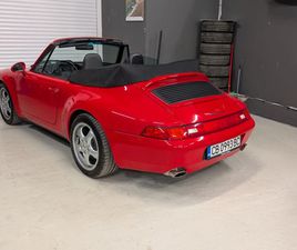 PORSCHE 911 CABRIOLET 993 CARRERA PORSCHE 911 993 CARRERA CABRIOLET
