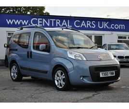 FIAT QUBO 2010 - 1.2 QUBO DYNAMIC SEMI-AUTO 5DR DISABLED ACCESS MOTABILITY CAR