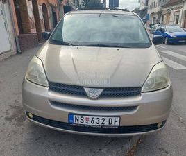 TOYOTA SIENNA TOYOTA SIENNA 3.3I