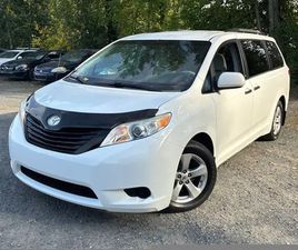 TOYOTA SIENNA 2013 TOYOTA SIENNA CE V6