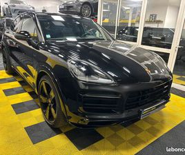 PORSCHE CAYENNE COUPE 3.0 V6 E-HYBRID 462 PLATINUM EDITION PACK SPORT DESIGN JANTES 22 ROUES ARRIÈRE DIRECTRICES ÉCHAPPEMENT SPORT CAMÉRA 360