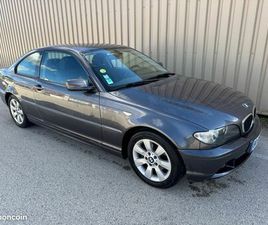 BMW E46 318CI COUPE 318 CI PHII 2.0I 16V 143CV BVM5 CONFORT / 2*MAIN / 2006 / 161.000KM / RÉVISION EFFECTUÉE / C.T OK / 5.990E GARANTIE 3 MOIS
