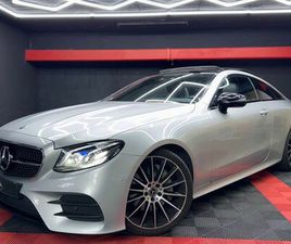 MERCEDES CLASSE E COUPE E 200 MERCEDES CLASSE E COUPÉ 200 184CH 9G-TRONIC SPORTLINE PACK AMG ORIGINE FRANCE / ENTRETIEN MERCEDES