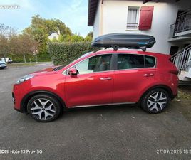 KIA SPORTAGE ÉCHANGE SUV CONTRE UTILITAIRE 5 PLACES