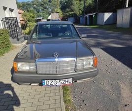 MERCEDES 190 MERCEDES 190E 1992R. 1.8 , 194 TYŚ PRZEBIEGU! ORYGINALNY LAKIER WĘGLINIEC • OLX.PL