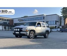 CHEVROLET TAHOE TAHOE LT 2002 5.3 V8 BENSIN KJØRT 321234KM EU GODKJE...