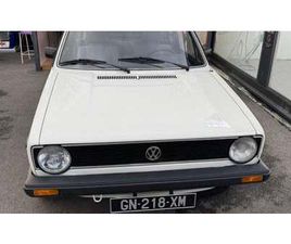 VOLKSWAGEN GOLF CABRIO 1981 VOLKSWAGEN GOLF CABRIOLET KARMAN A VENDRE