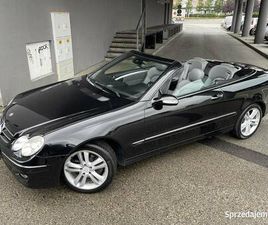 MERCEDES-BENZ CLK 200 2.0 KOMPRESOR 184KM 2007R 211300KM CABRIO RZESZÓW - SPRZEDAJEMY.PL