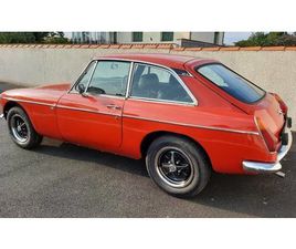 1977 MG MGB ROUGE MANUEL, 4 VITESSES CONDUITE À DROITE IN...