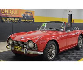 TRIUMPH TR4 1963 TRIUMPH TR4 ROADSTER