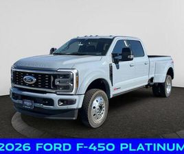 NEW 2026 FORD F-450 PLATINUM