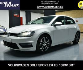 VOLKSWAGEN GOLF SPORT 2.0 TDI CR BMT 110 KW (150 CV)