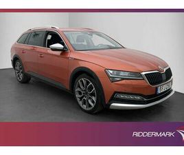 SKODA SUPERB COMBI SCOUT SCOUT 4X4 TDI BUSINESS VÄRMARE COCKPIT B-KAMERA