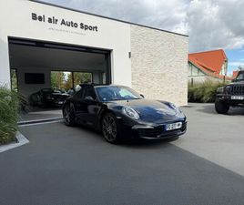 PORSCHE 911 TYPE 991 COUPE 350 CH BLACK EDITION / CARNET / 73867 KMS
