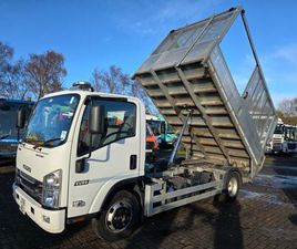 2019 ISUZU FORWARD CAGE TIPPER EX COUNCIL 7.5TON NA DIESEL AUTOMATIC