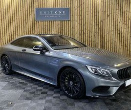 MERCEDES CLASSE S COUPE S500 2016 MERCEDES-BENZ S-CLASS 4.7 S500 AMG LINE (PREMIUM)(START/STOP) COUPE 9G-TRONIC